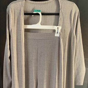 Two piece lounge wear